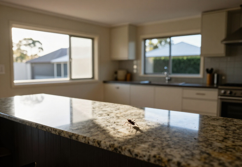 Ant-free kitchen in Glebe after treatment